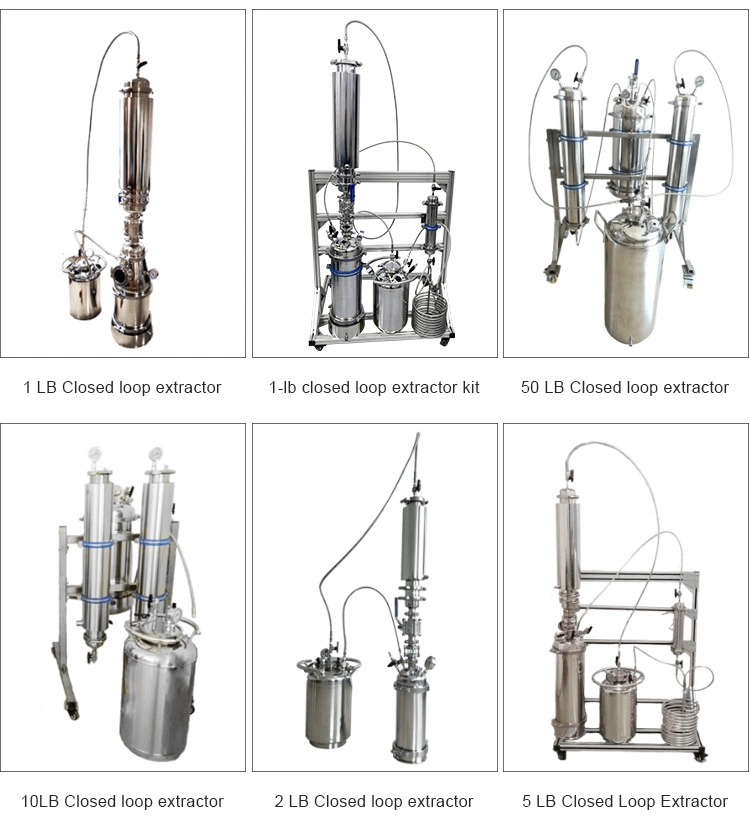 Passive Closed Loop Ethanol Oil Extractor Recovery Tank