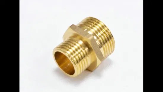 Male Female Sanitary Plumbing Parts Brass Nipple Joint Reducer Bushing Pipe Fittings